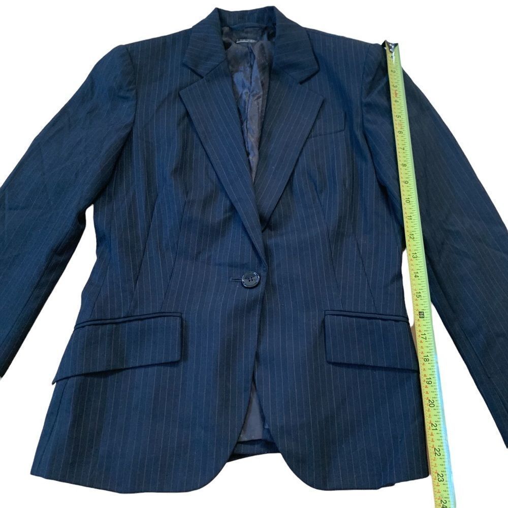 Black Zara Basic Blazer Size Medium - image 7